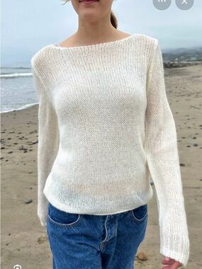 Brandy Melville Colette Boatneck Sweater OS